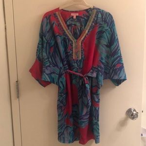 Lilly Pulitzer Caftan Cocktail Dress
